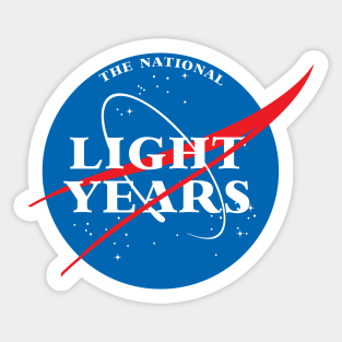 The National - Light Years Sticker